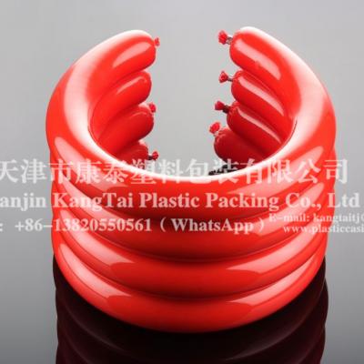 The annular plastic casing